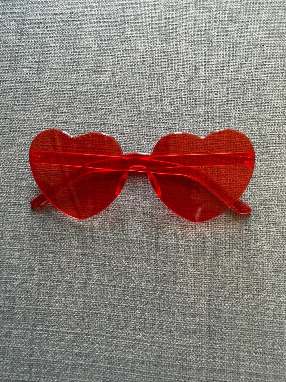 Variety MIX! Heart-Shaped Red and Mixed Color Sunglasses Set